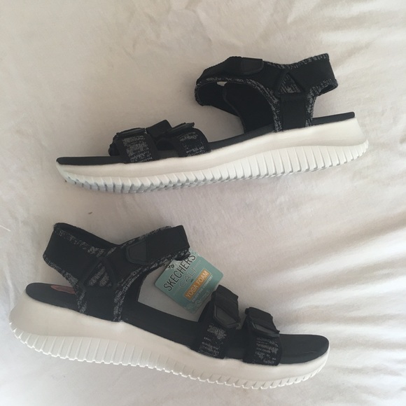 skechers velcro sandals